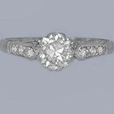 Antique .8ct Natural Diamond