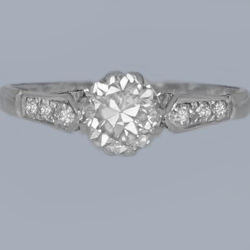 Antique 8ct natural diamond - antique, .8ct
