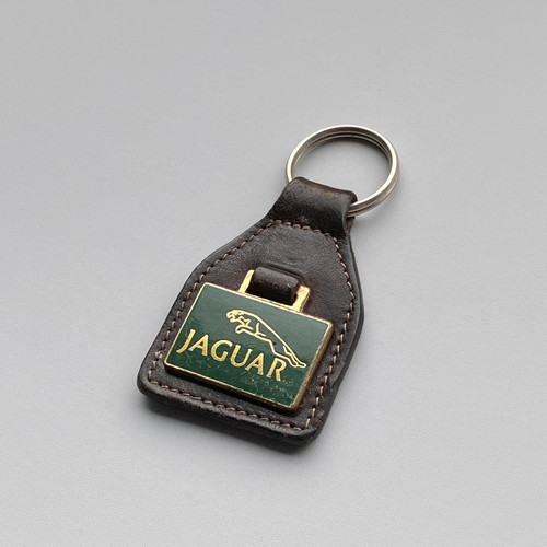 Vintage jaguar leaper - leaper, leather