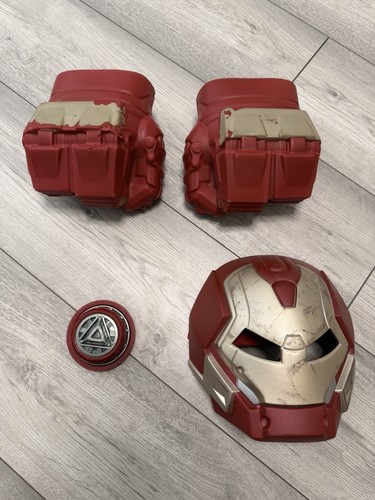 Marvel iron man mask gloves - man,