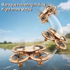 Mini Size Wooden Drone Model