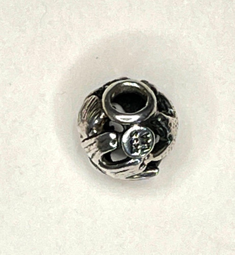 Trollbead 925 silver - silver, ocean