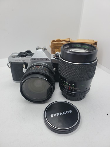 Pentax super 35mm slr film - me,