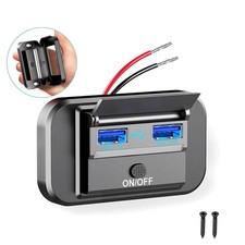 12v Dual USB Fast Charger