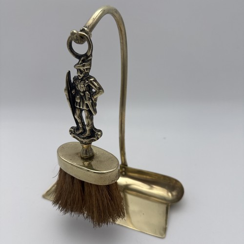 Antique peerage brass crumb - peerage,