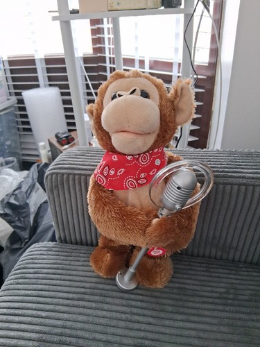 Funny monkey interactive - funny, plush