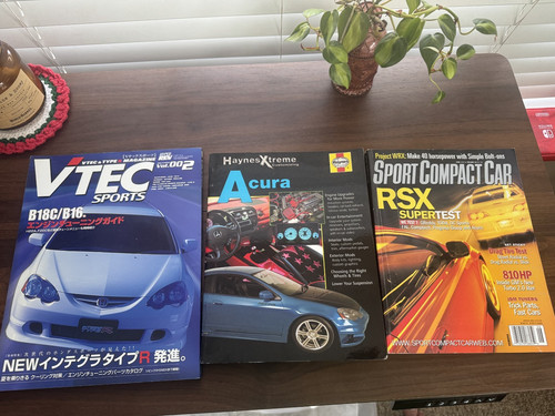 Honda rsx type magazines - rsx, &