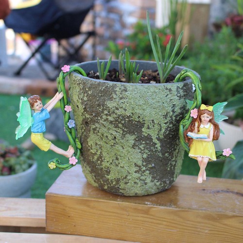 Fairy flower pot huggers - fairy,