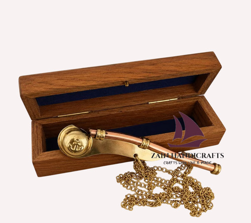 Zain engraved boatswain pipe - zain,