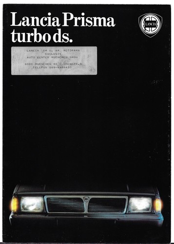Lancia prisma turbo - lancia,