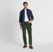 Spoke London Green Egg Cord Fives Waist 44 Build B