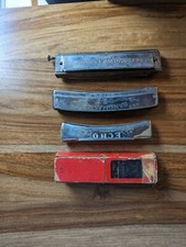 Set Of 3 Collector Harmonicas