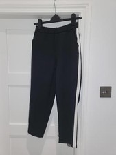 Zara black, white stripe