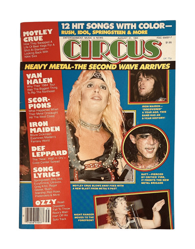 Circus magazine august - circus,