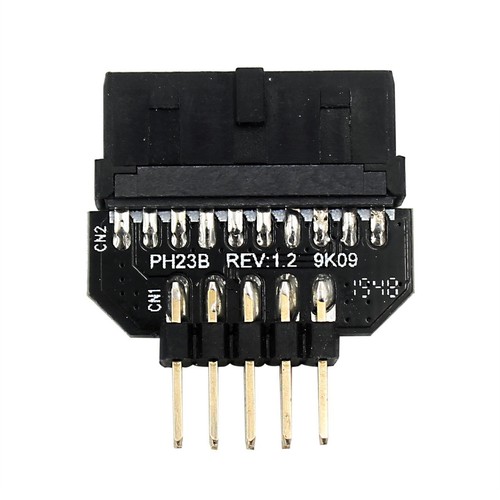 Front panel plug connector - front,