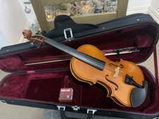 3/4 Westbury Violin by Eastman Strings, With Case, New Bow, New Strings &Rosin
