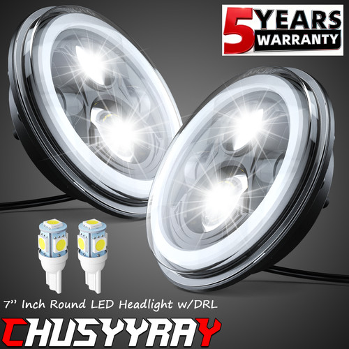 Pair inch round led - inch,