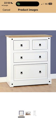 White door wardrobe - wardrobe, hinged