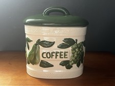 Vintage coffee jar empire ware - coffee,