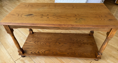 Vintage tier shelves solid - vintage,