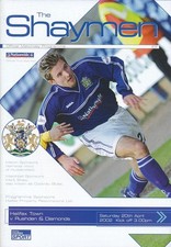 HALIFAX TOWN v Rushden 2001/2002 - Fax's last home game in the Football League