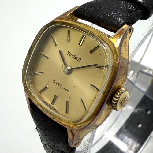 Tissot stylist hand wound - tissot, hand-wound