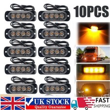10x 4LED 12/24V Amber Recovery