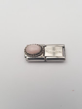 genuine nomination pink opal charm