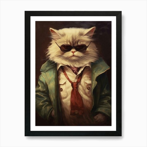 Gangster cat himalayan - cat,