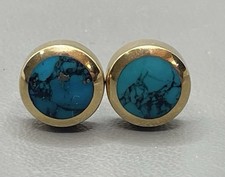 Vintage Solid 9ct Gold Round