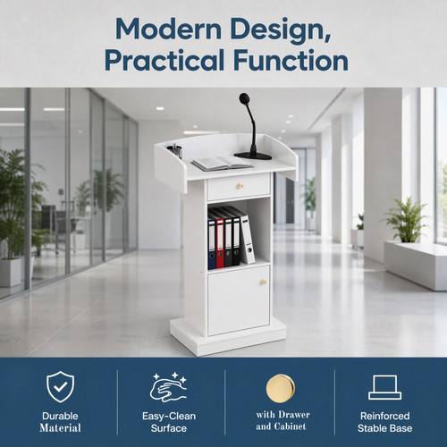 Podium standing desk - standing,