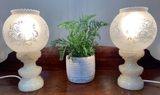 PAIR OF VINTAGE ONYX MARBLE