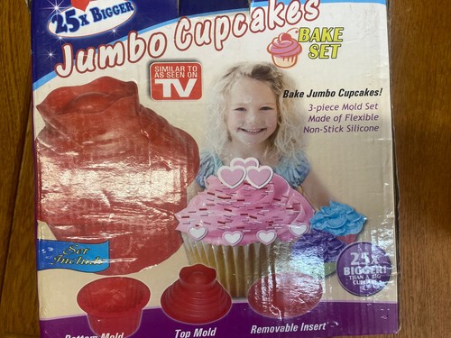 Jumbo cupcakes bake set - jumbo,