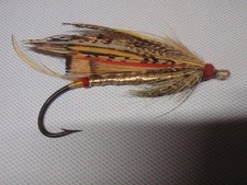 Vintage gut eyed salmon fly -