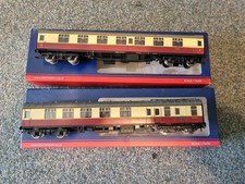 2x Bachmann Mk1 Coaches in Crimson & Cream, 39-227C, 39-152C