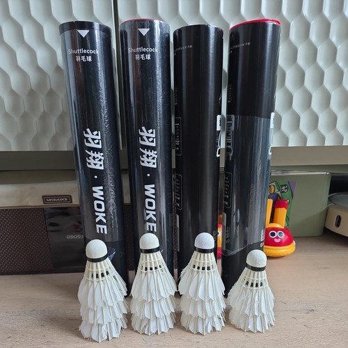 Badminton shuttlecocks pack - shuttlecocks, 12-pack