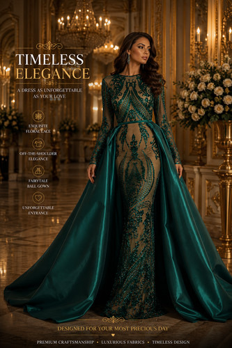 Elegant emerald green - elegant,