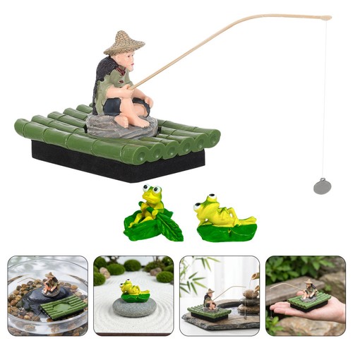 Set old fisherman floating - 1,