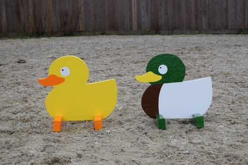 Duck show jump fillers - jump, horse