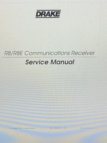 Drake r8e communications - drake, r8