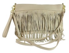 Large Genuine Suede Shoulder