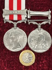 Replica Copy Indian Mutiny Medal with Delhi bar clasp full size