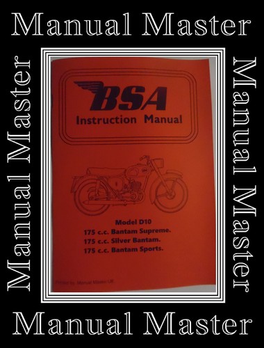 175cc bsa bantam supreme - bsa,