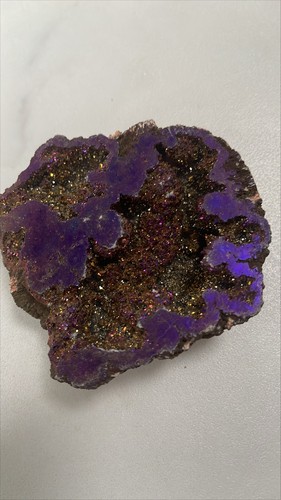 Aura geode crystal - 10, cm