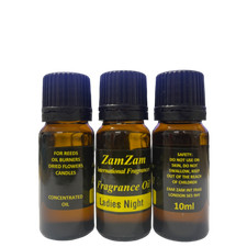 3x Zam Zam Incense Oils For