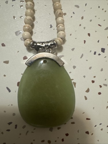 Nephrite jade magnesite beaded - jade,