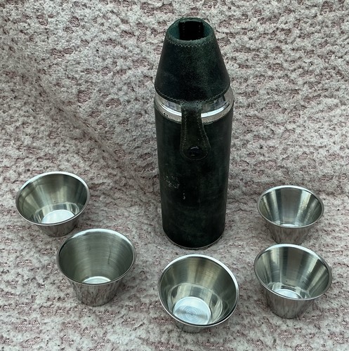 Vintage 10oz hunters hip flask - 10oz,
