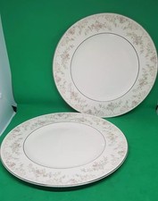 2 x Royal Doulton DIANA H5079 Dinner Plates 27cm. The Romance Collection. 2nd's