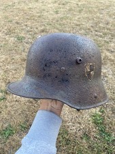 WW1 Pussian/German Stahlhelm Helmet Foot Battalion With Decal Guards Leather …