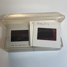 34 Vintage Photo Slides Amateur Film Old Pictures Paris, Germany, Moscow, Random